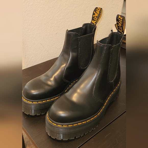 Dr. Martens Shoes - Dr. Martens Platform Chelsea Boots